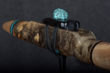 Buckeye Burl Native American Flute, Minor, Mid A-4, #U4C (7)